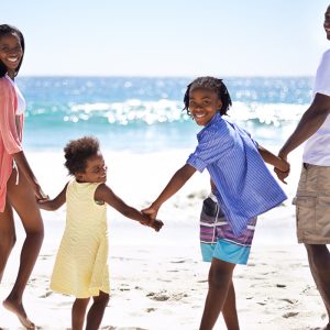 Journée famille plage privée/animation