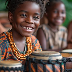 Cours de percussions (djembé sabar) Saly