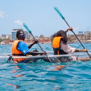 Kayak transparent à l’île de Ngor – Dakar