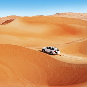 Balade en Land Rover safari — Lac Rose, Sénégal
