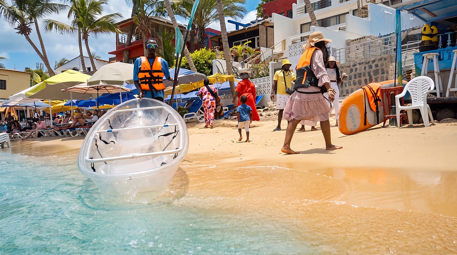 kayak-transparent-sur-la-plage-ile-de-ngor-dakar-senegal