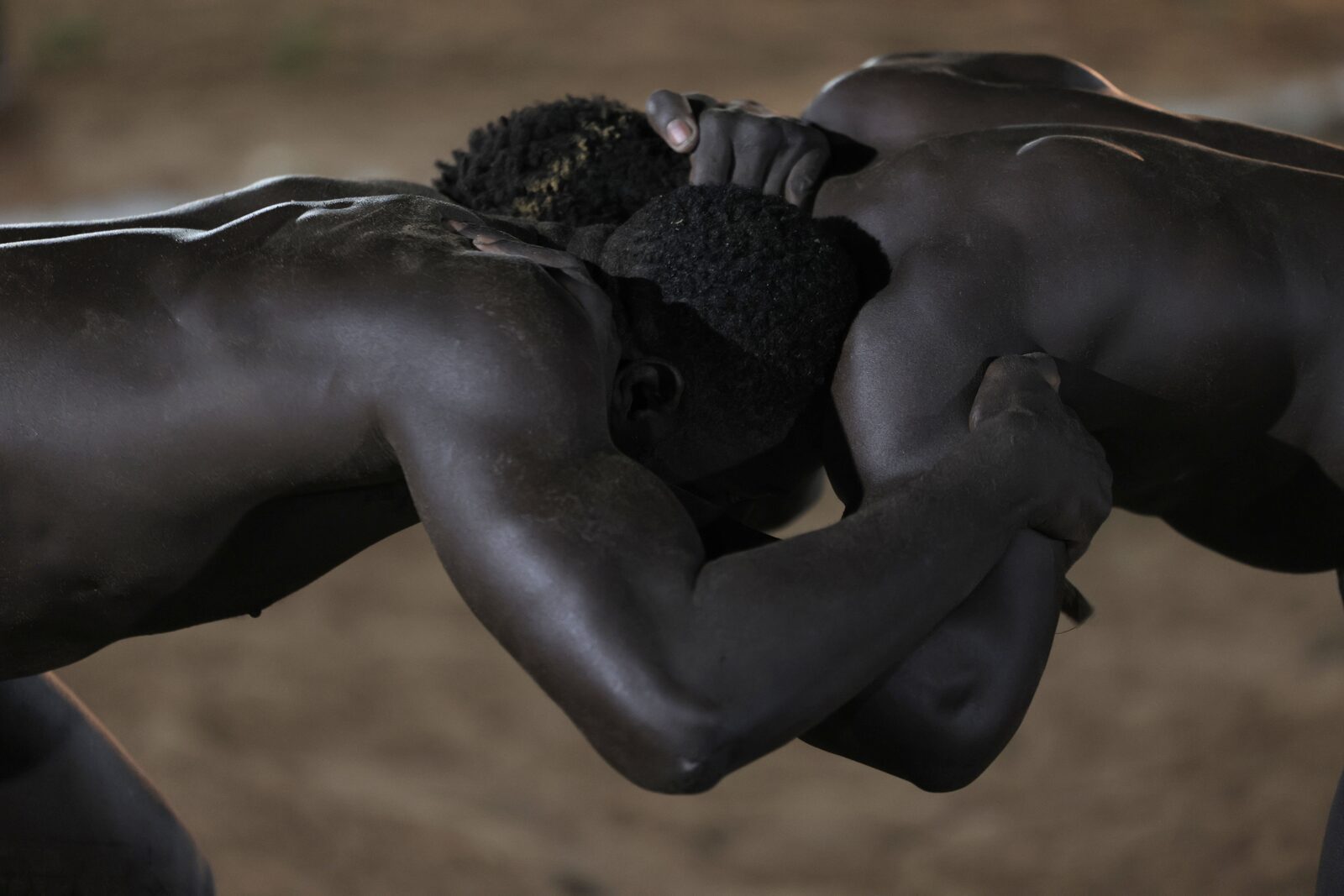 Lutte senegalaise combat
