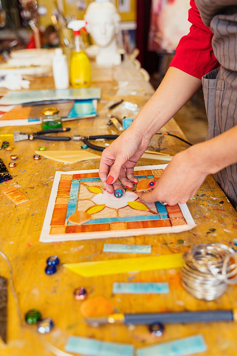 Atelier mosaïque — Dakar, Sénégal Atelier mosaïque — Dakar, Sénégal