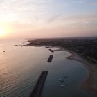 Plage de saly coucher de soleil, Sénégal