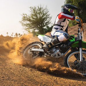 Randonnée en motocross — Lac Rose, Sénégal