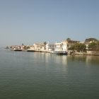 Saint louis vue ile, Sénégal